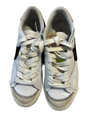 Nike Blazer Low '77 Jumbo in the "White Black Sail" colorway
